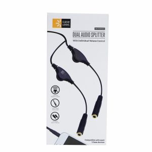 Adaptador De Audio Doble CASE LOGIC 3.5 Mm