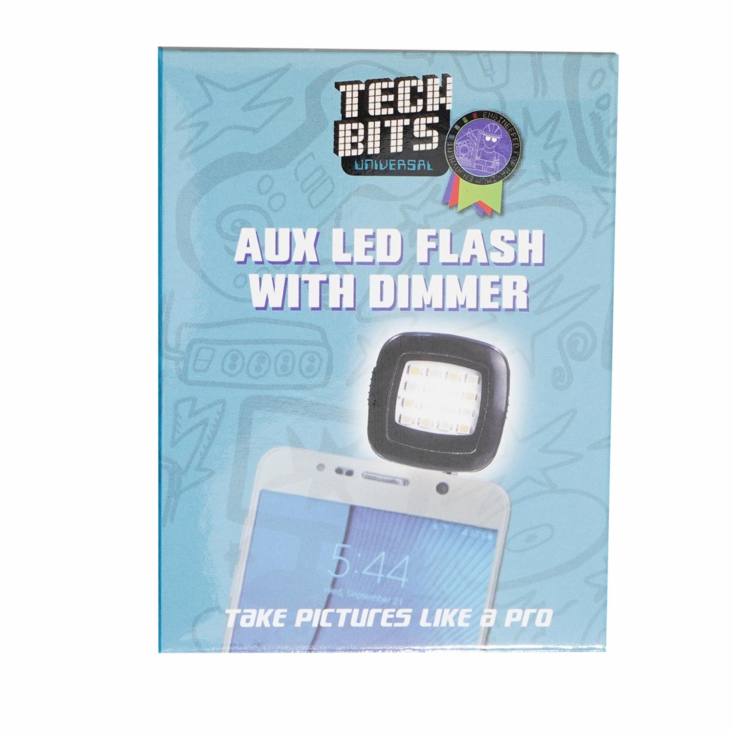 Flash Led Auxiliar Con Control De Brillo BYTECH 3.5 Mm