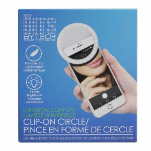 Luz Para Selfie Con Clip BYTECH Portátil