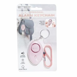 Llavero Con Alarma BYTECH Rosado