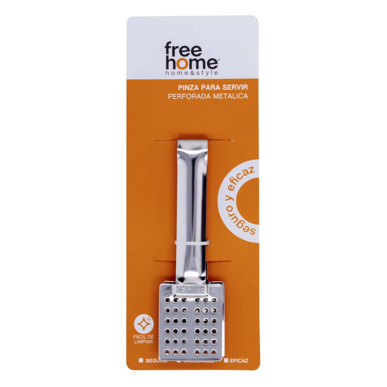 Pinza Para Servir Cuadrada FREE HOME Unidad