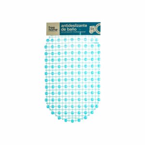 Antideslizante De Baño Azul FREE HOME 69 X 39 Cm