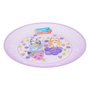Plato Infantil Reutilizable Apto Para Microondas Diseño Party Bluey STOR 1 Pieza