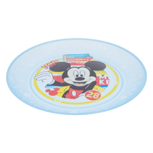 Plato Infantil Reutilizable Apto Para Microondas Diseño Party Mickey STOR 1 Pieza
