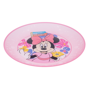 Plato Infantil Reutilizable Apto Para Microondas Diseño Party Minnie STOR 1 Pieza