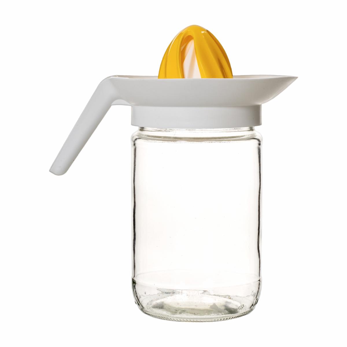 Jarra De Cristal Con Tapa De Escurridor De Limón HEREVIN Unidad