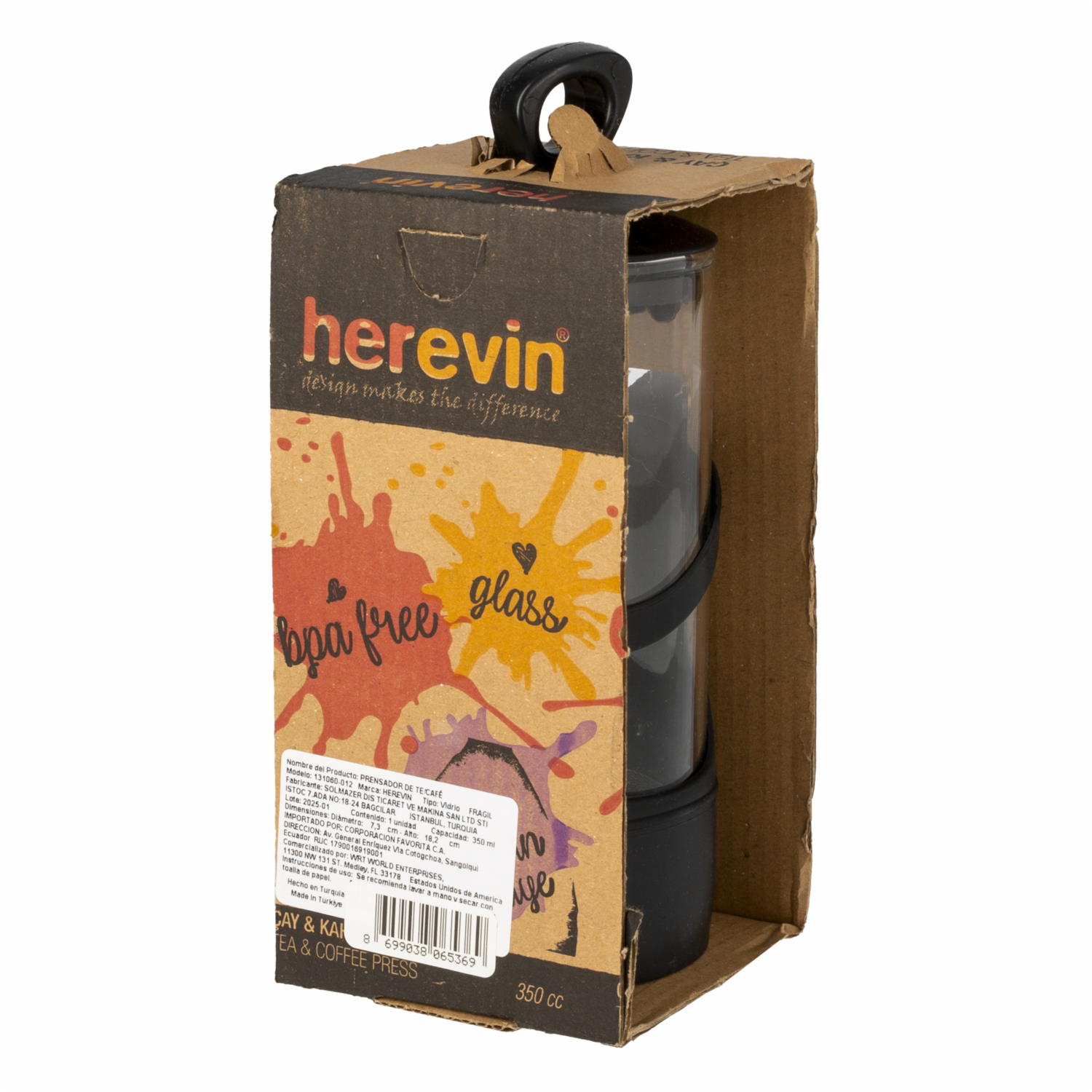 Jarra Para Café French Press Negar HEREVIN 350 CC - Image 2
