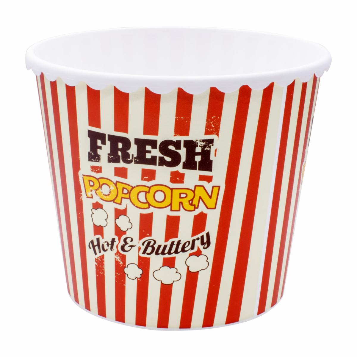 Tazón Para Canguil Redondo Rojo HEREVIN 2,3 Litros