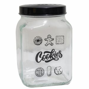 Frasco Para Galletas Cuadrado HEREVIN Mediano
