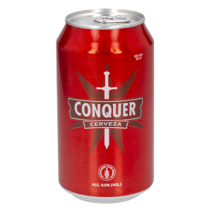 Cerveza En Lata CONQUER 355 Ml