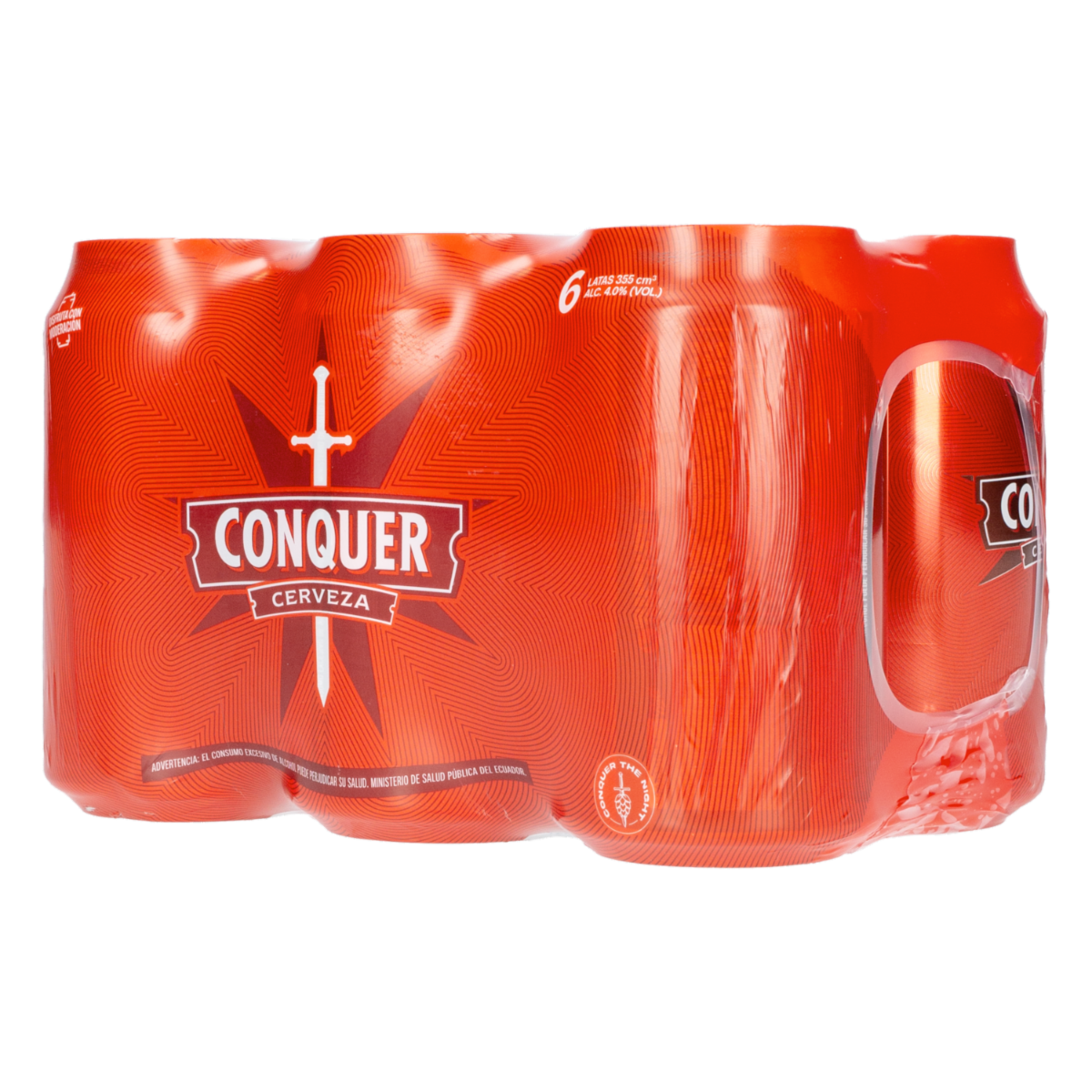 Cerveza En Lata 6 Pack CONQUER 6 X 355 Ml - Image 2