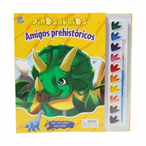 Libro Dinosaurios Amigos Prehistóricos MACROBOOKS Unidad