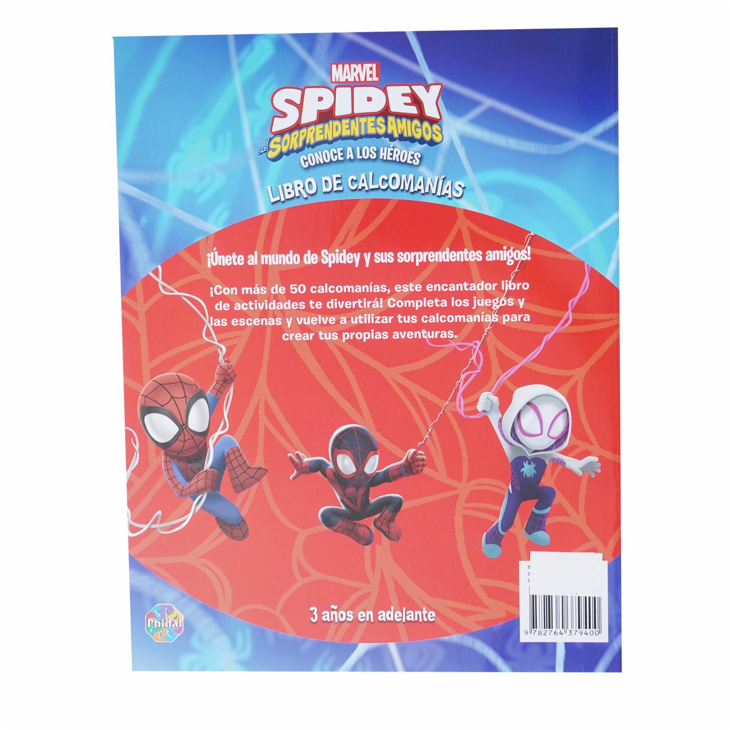 Libro Marvel Spidey Libro De Calcomanías DISNEY 16 Páginas - Image 2