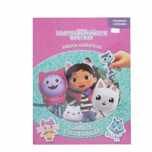 Libro La Casa De Muñecas De Gabby Amigos Gatasticos PHIDAL 16 Páginas