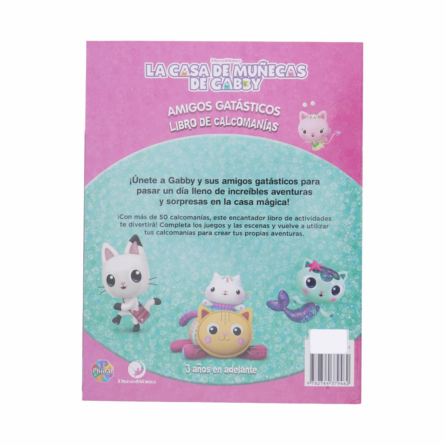 Libro La Casa De Muñecas De Gabby Amigos Gatasticos PHIDAL 16 Páginas - Image 2