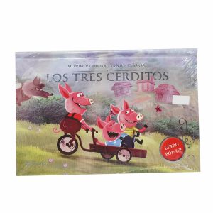 Libro Pop Up Clasico Los Tres Cerditos SIN FRONTERAS 15 Páginas