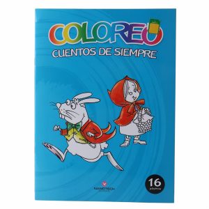 Libro Coloreo Cuentos De Siempre CONECTA 16 Páginas