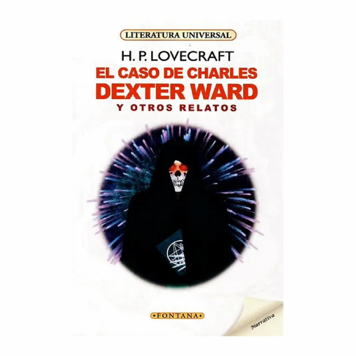 Caso De Charles Dexter H. P. Lovecraft FONTANA 185 Páginas