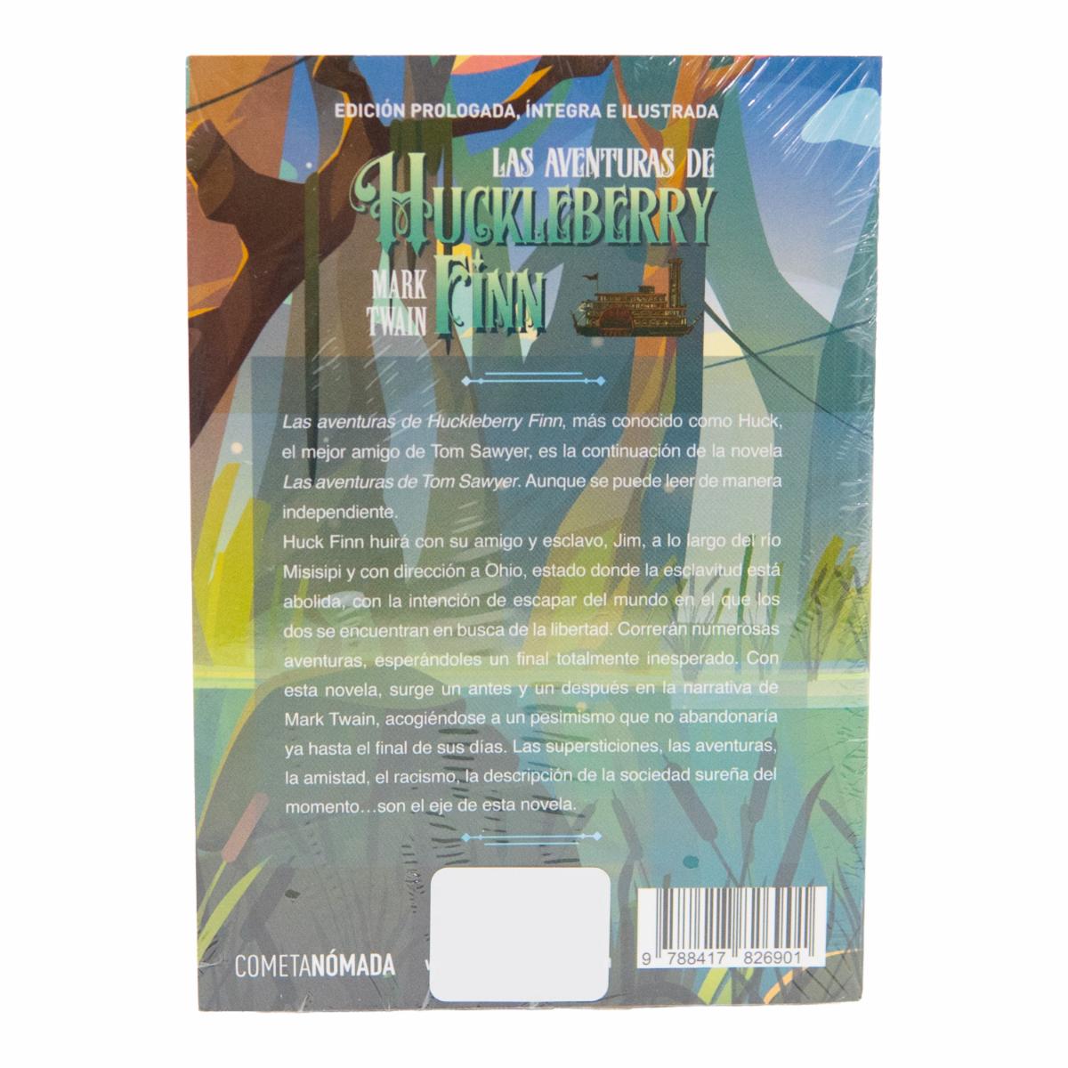 Libro Las Aventuras De Huckleberry Finn COMETAROJA 520 Páginas - Image 2