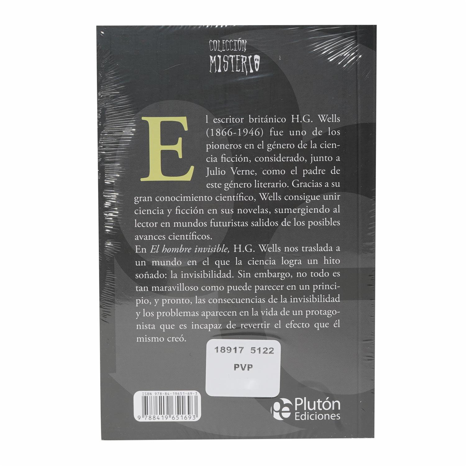 Libro Hombre Invisible PLUTÓN 224 Páginas - Image 2