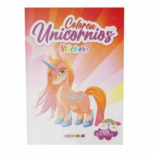 Libro Colorear Unicornios EDICARDS 25 Páginas