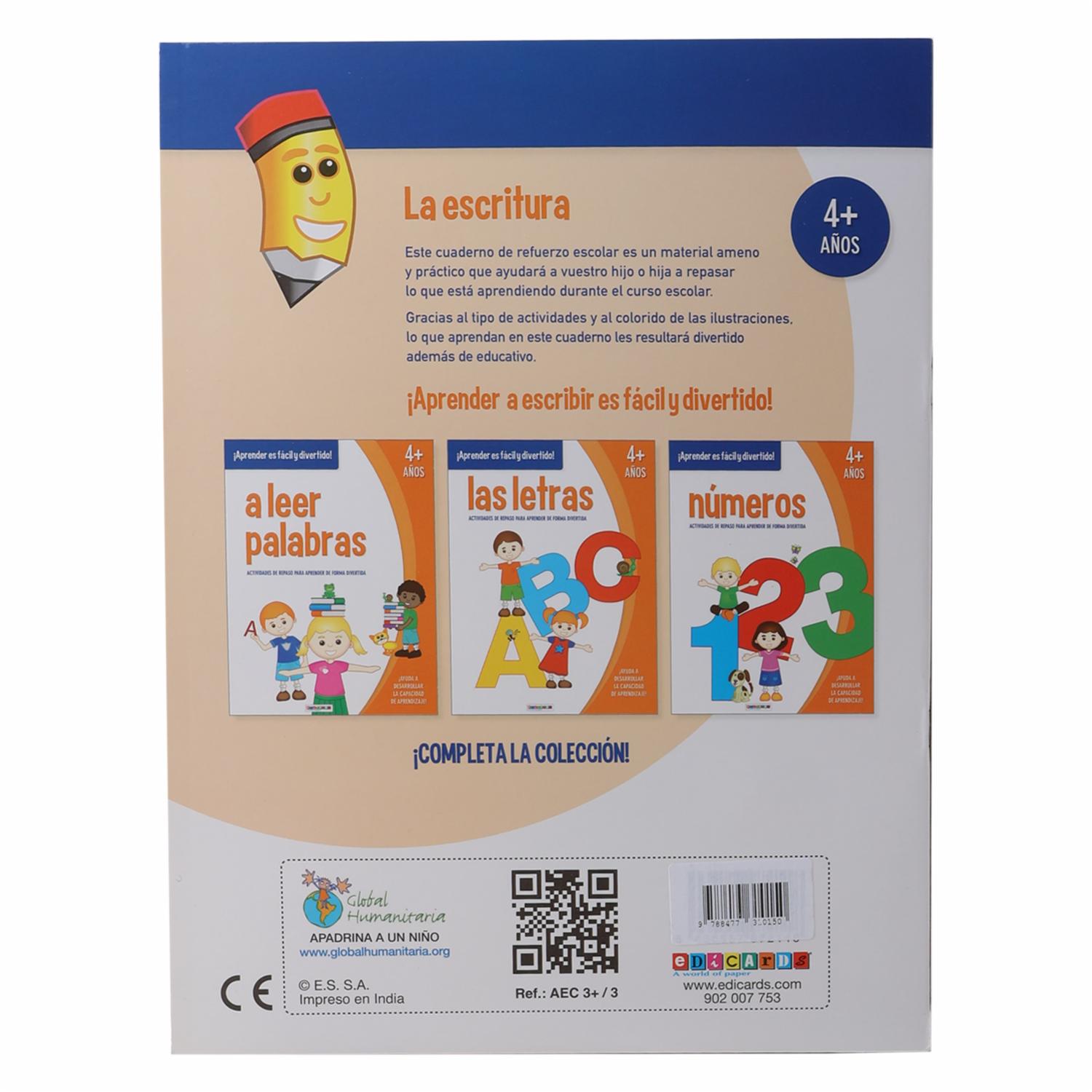 Libro A Escribir 4 Años Actividades De Repaso EDICARDS 20 Páginas - Image 2