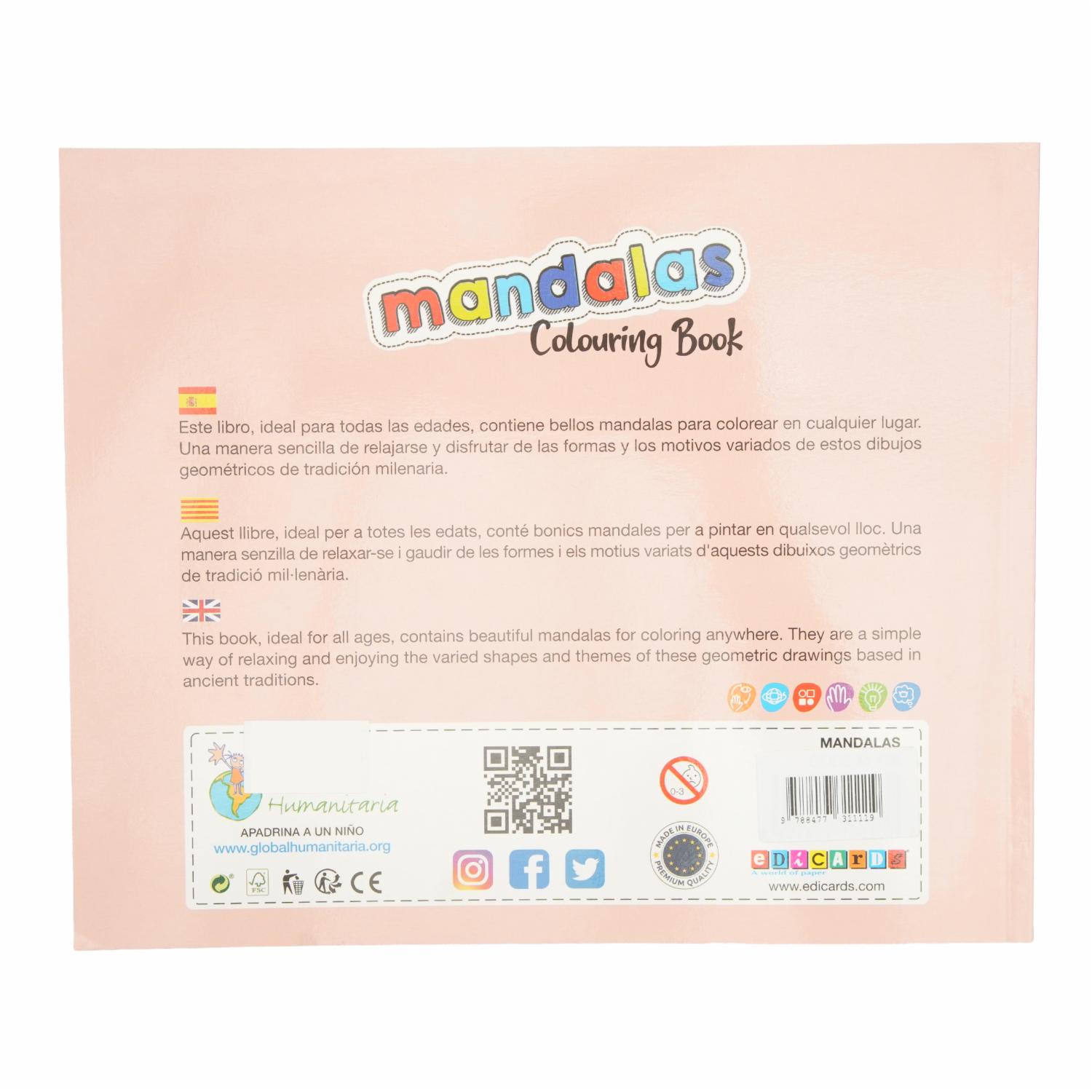 Libro Mandala Modelo 4 EDICARDS 58 Páginas - Image 2