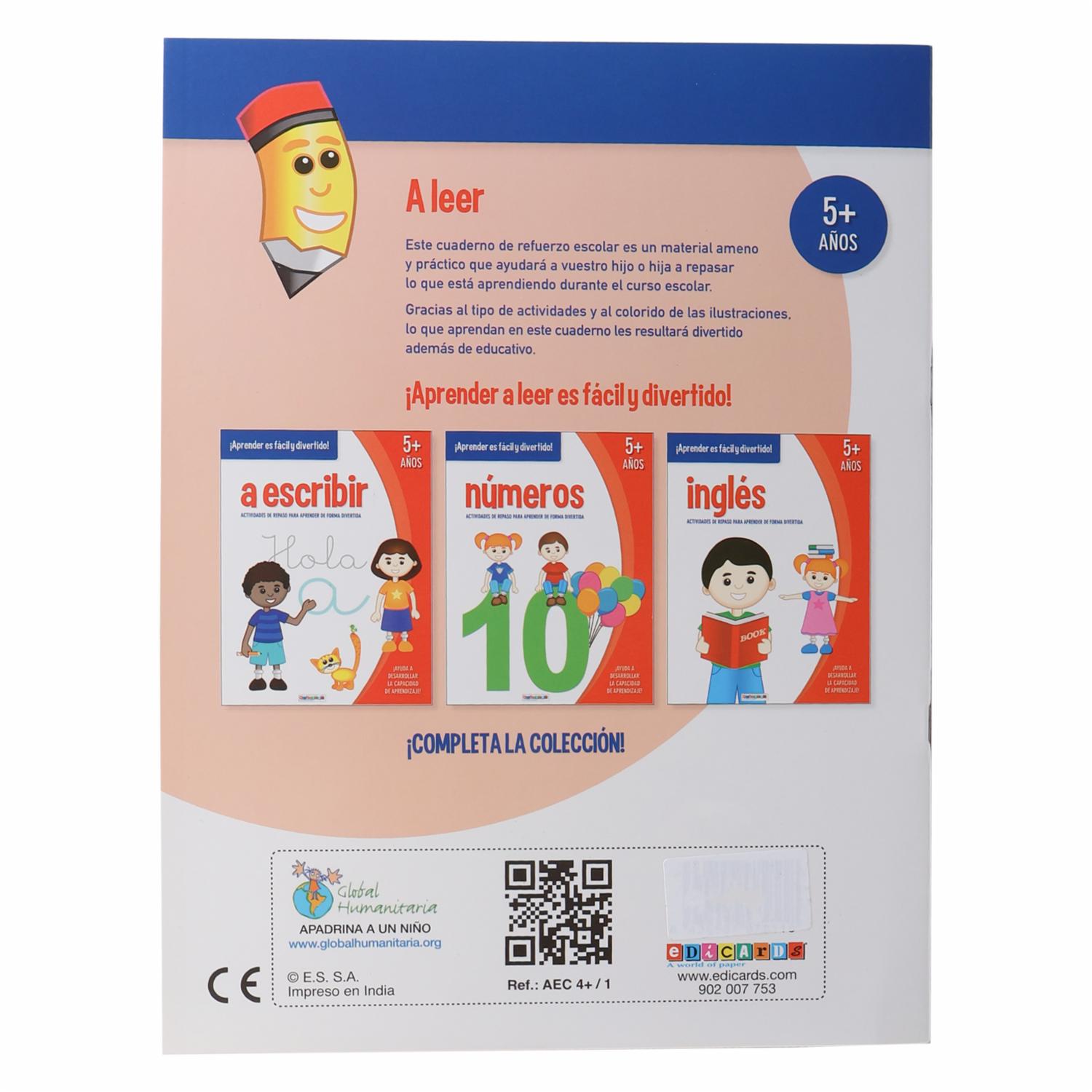Libro A Leer Para 5 Años Actividades De Repaso EDICARDS 15 Páginas - Image 2