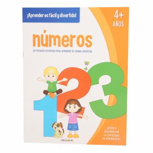 Libro Números 4 Años Actividades De Repaso EDICARDS 15 Páginas