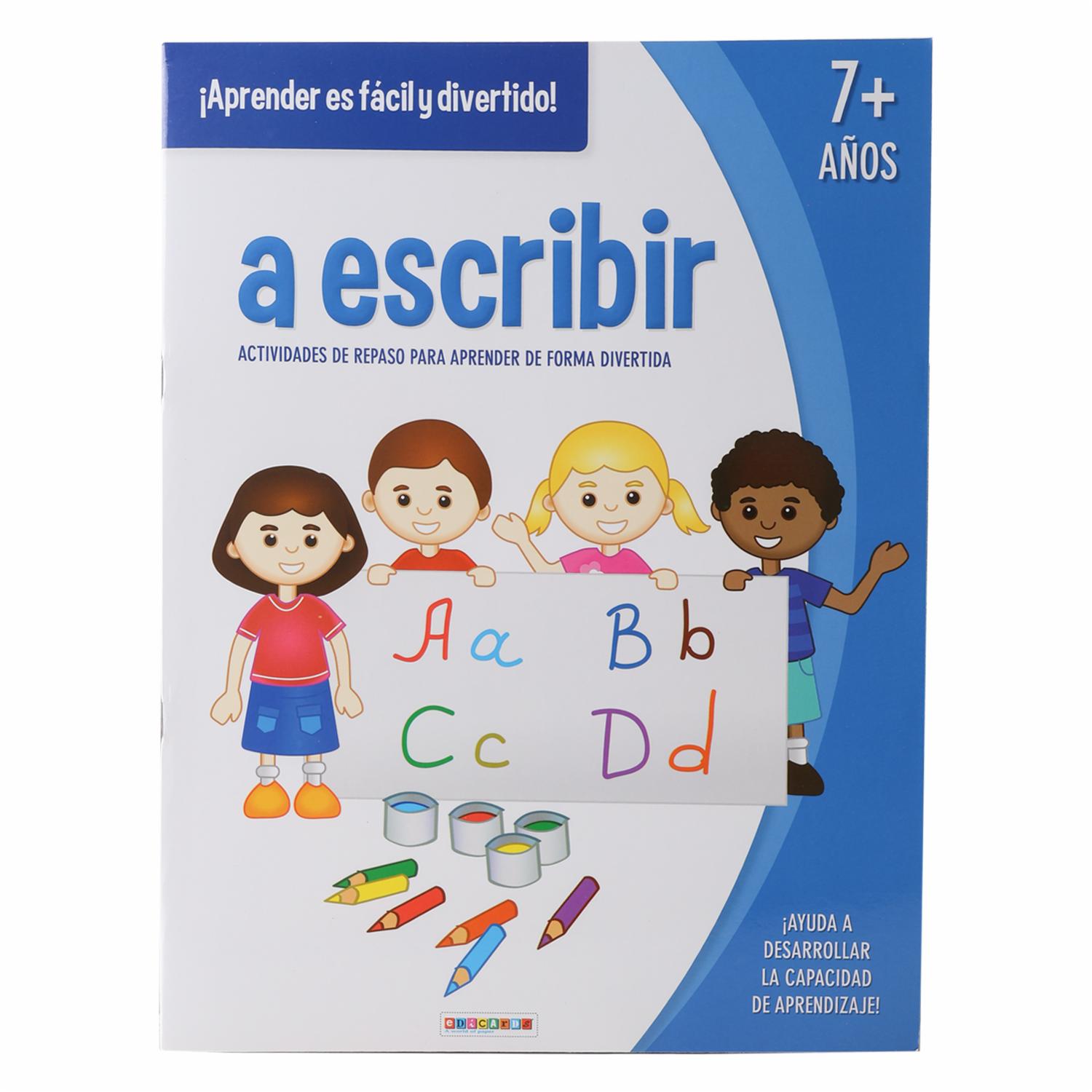 Libro A Escribir 7 Años Actividades De Repaso EDICARDS 15 Páginas