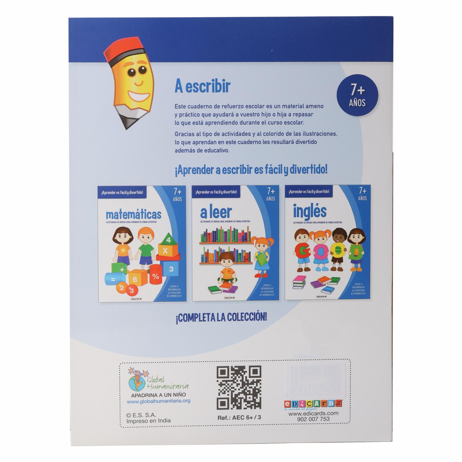 Libro A Escribir 7 Años Actividades De Repaso EDICARDS 15 Páginas - Image 2