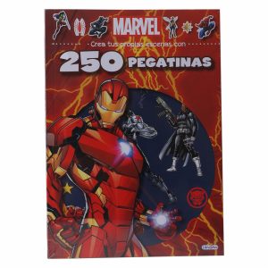 Libro Marvel 250 Pegatinas LIBRO DIVO 24 Páginas
