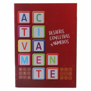 Libro Activamente Desafíos Con Letras Y Números GRIJALBO 64 Páginas