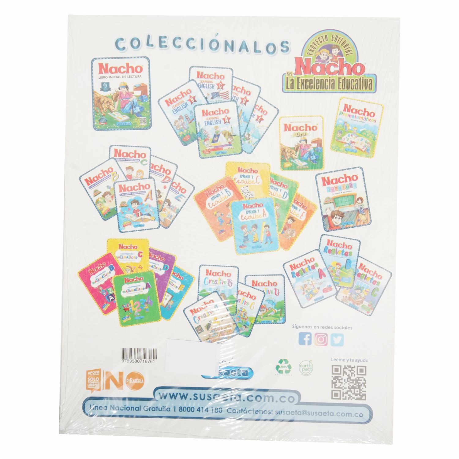 Libro Nacho Compresión Lectora SUSAETA 95 Páginas - Image 2