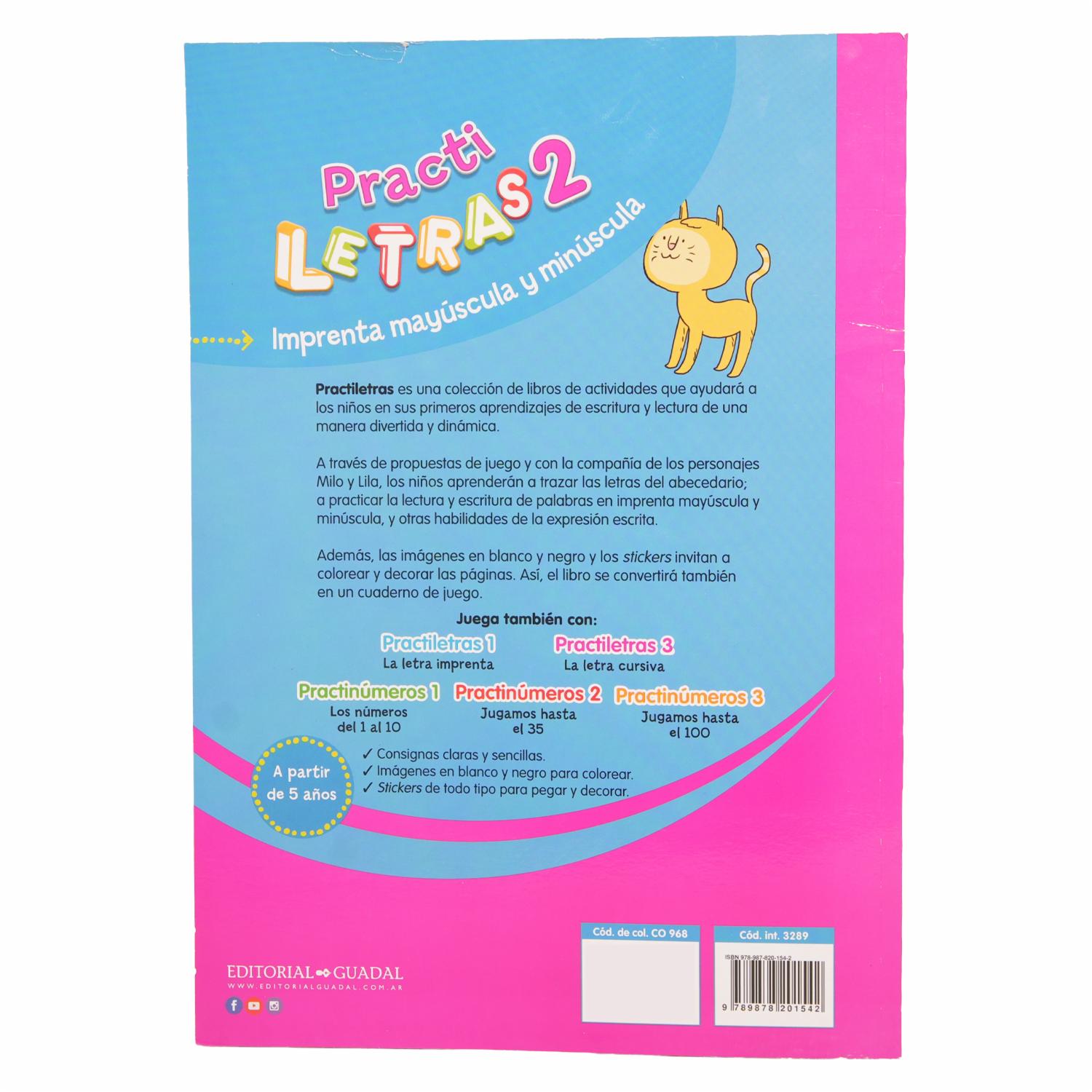 Libro Practi Letras 2 Grandes EL GATO DE HOJALATA 60 Páginas - Image 2