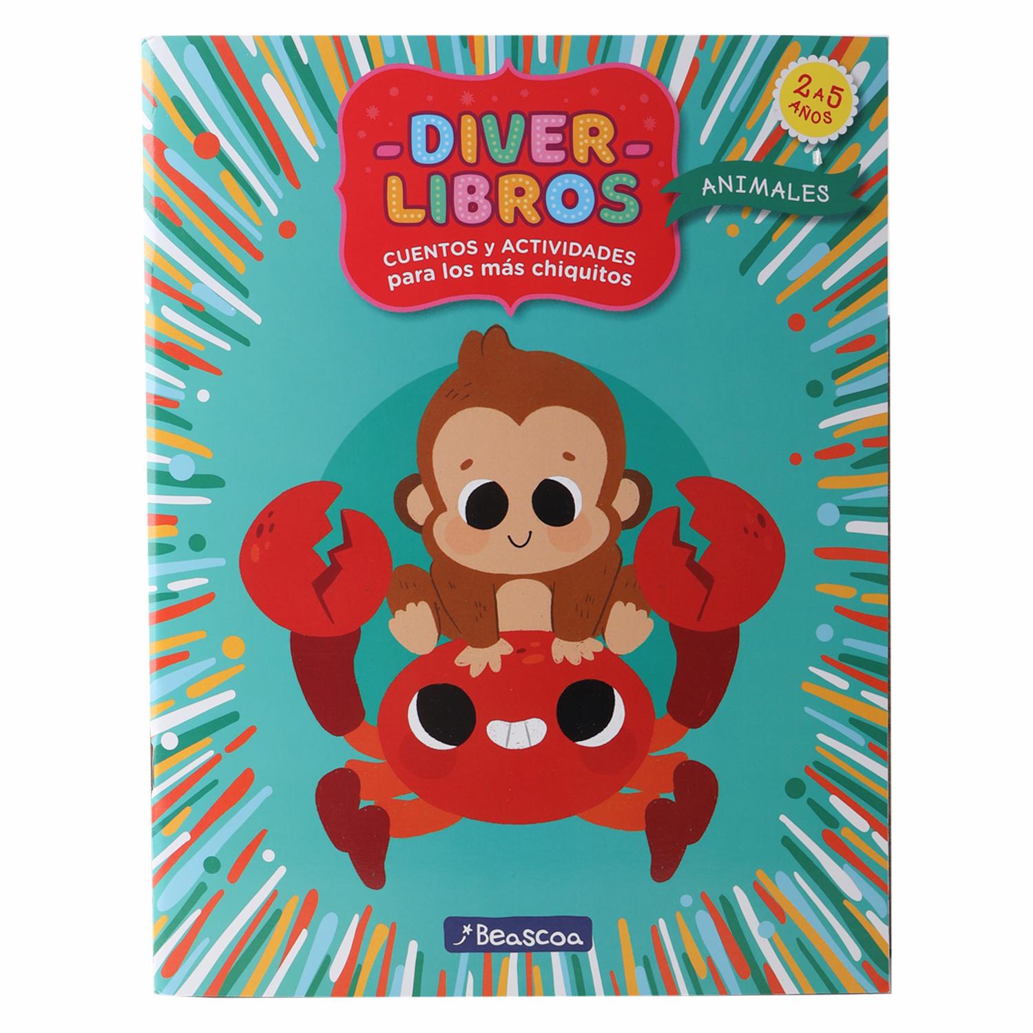 Libro Diverlibros Animales BEASCOA 63 Páginas