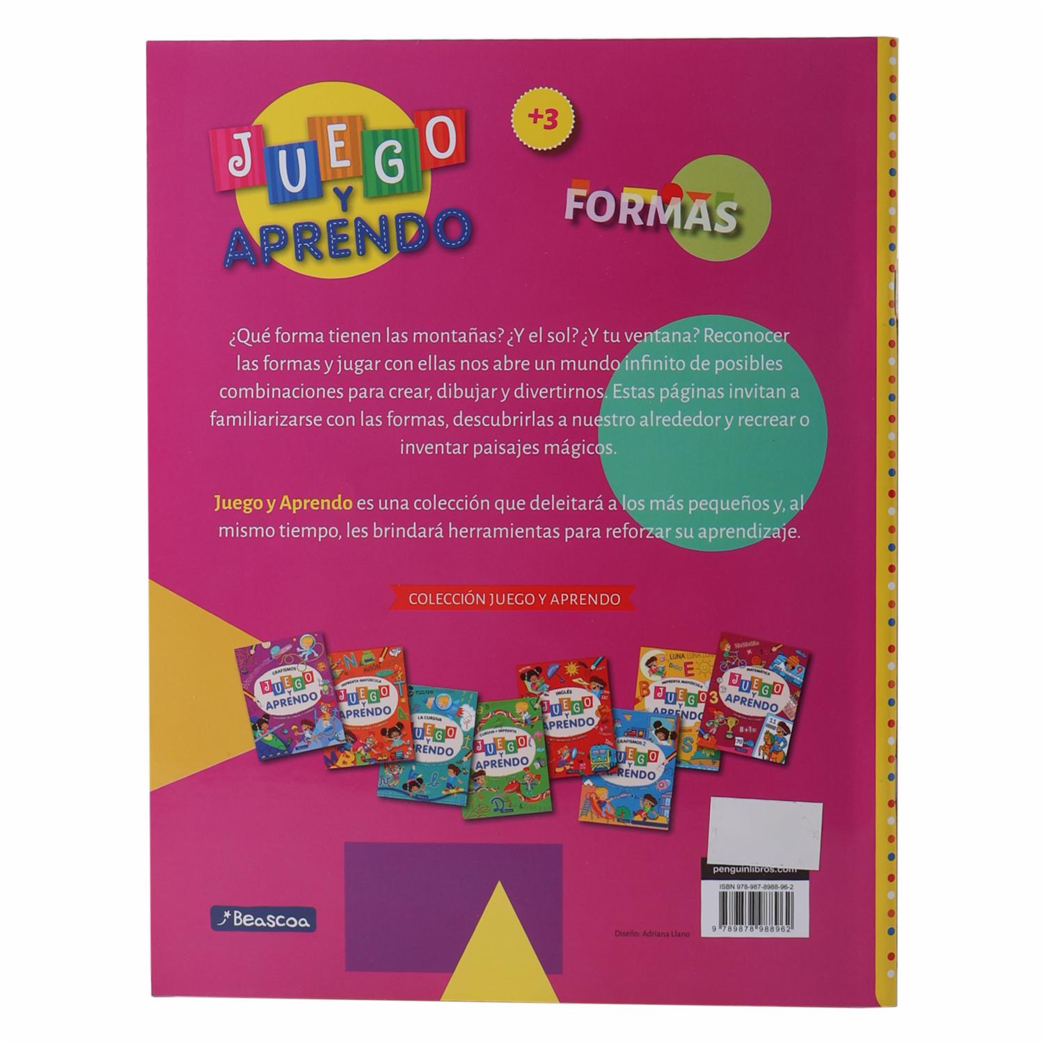 Libro Juego Y Aprendo Formas BEASCOA 64 Páginas - Image 2
