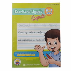 Libros Escritura Ligada 6 - 7 Años - Coquito LIBCO 80 Páginas