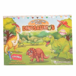 Libro Dinosaurios Colorea COQUITO 50 Páginas
