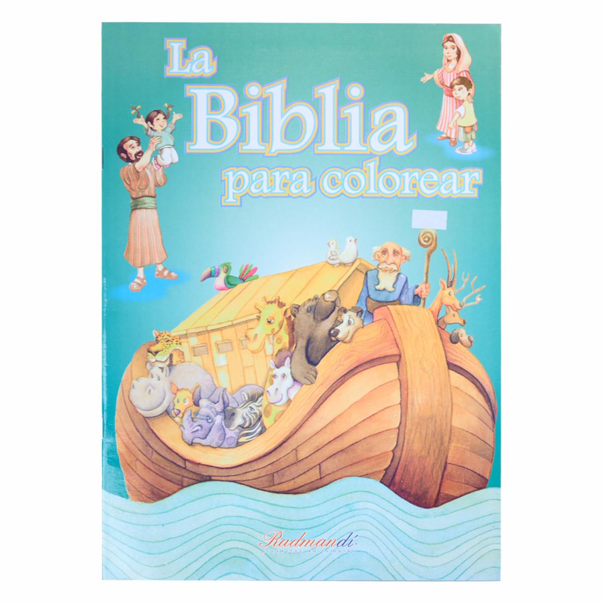 Libro Biblia Par Colorear RADMANDÍ 40 Páginas