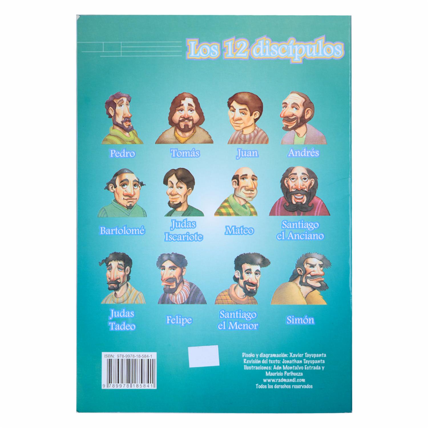 Libro Biblia Par Colorear RADMANDÍ 40 Páginas - Image 2