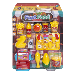 Set De Juego Comida Rápida KOOME Incluye Accesorios
