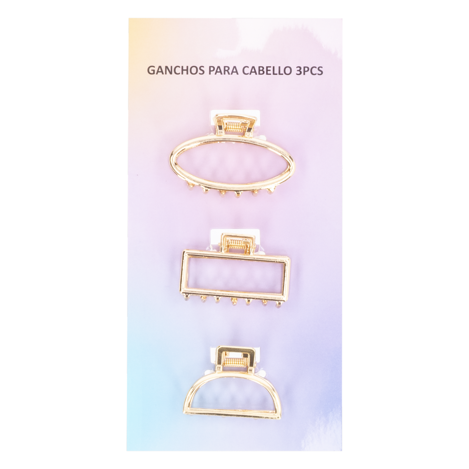 Vinchas Tipo Gancho Para Cabello WAHFAY X 3 Piezas