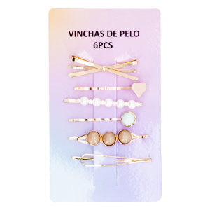 Vinchas Para Cabello WAHFAY X 6 Piezas