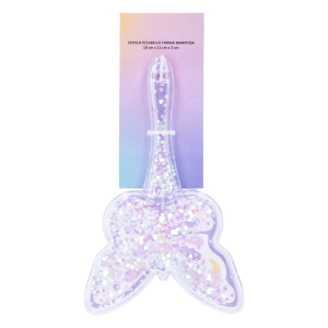 Cepillo Para Cabello Forma De Mariposa WAHFAY 18 X 11 Cm