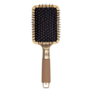 Cepillo Para Cabello Redondo Dorado WAHFAY 25 X 8.5Cm