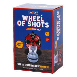 Juego De Mesa Rueda De Shot HAPPLAY 2 + Jugadores