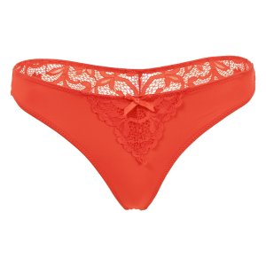 Tanga De Encaje Fin De Año Amarillo MOD BY PARFAIT