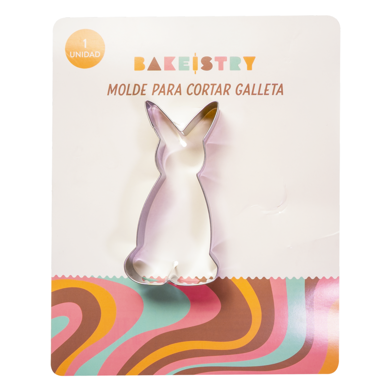 Cortador De Galletas Diseño Conejo BAKEISTRY 1 Pieza