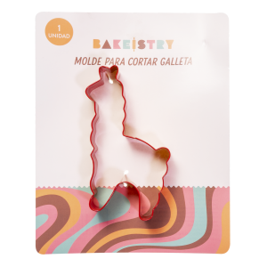 Cortador De Galletas Diseño Llama BAKEISTRY 1 Pieza